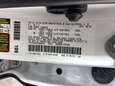 2023 Toyota Tacoma SR V6