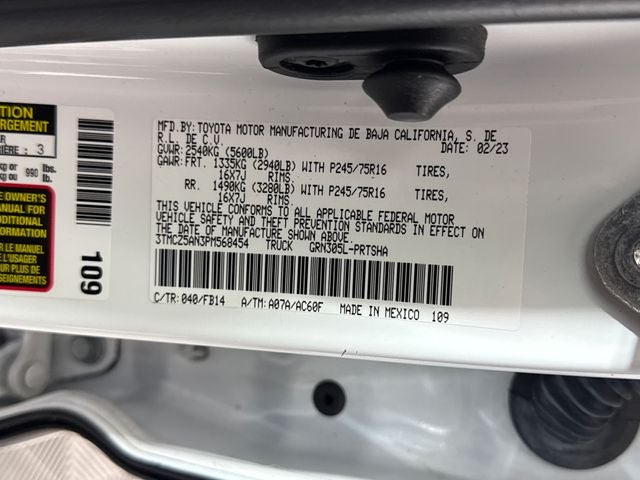 2023 Toyota Tacoma SR V6