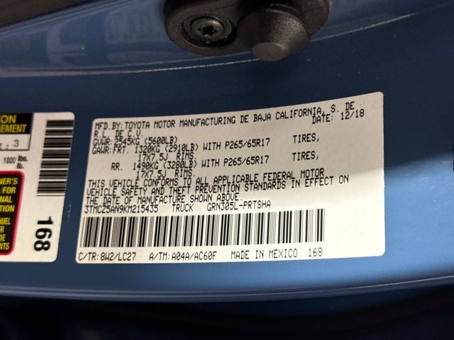 2019 Toyota Tacoma TRD Sport V6