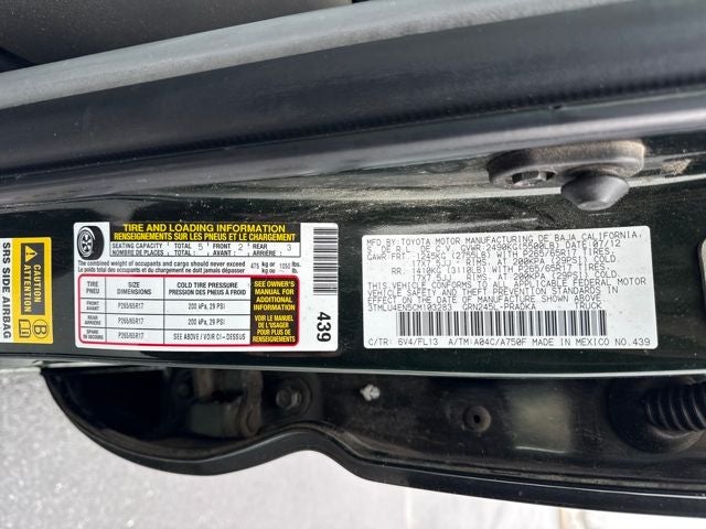 2012 Toyota Tacoma TRD Sport V6