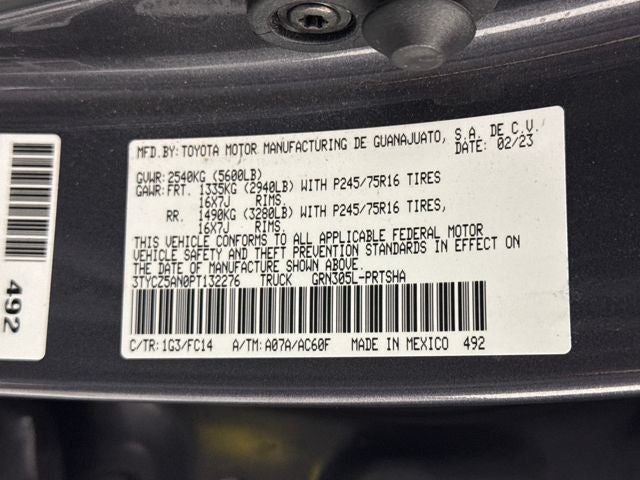 2023 Toyota Tacoma SR5 V6