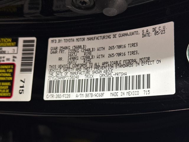 2023 Toyota Tacoma Trail Edition V6
