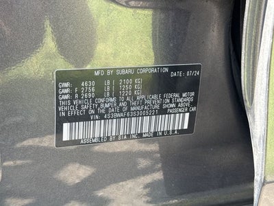 2025 Subaru Legacy Premium