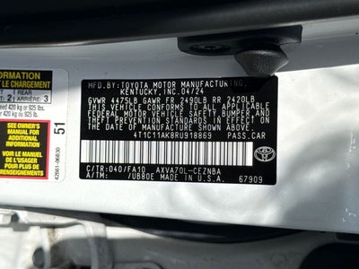 2024 Toyota Camry LE