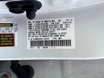 2015 Honda CR-V Touring