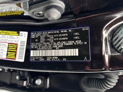 2022 Toyota Highlander LE