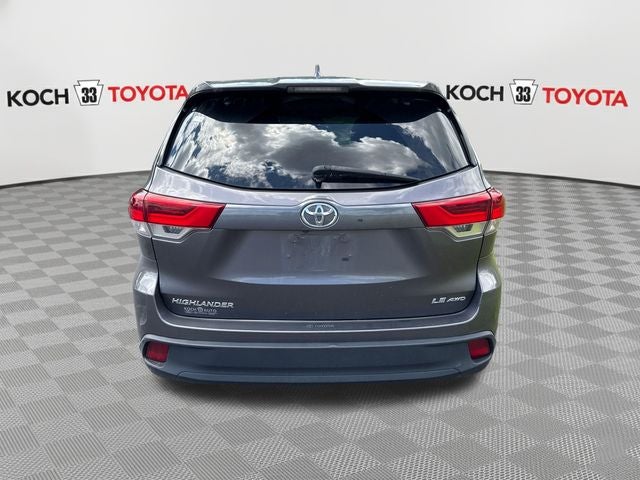 2019 Toyota Highlander LE Plus