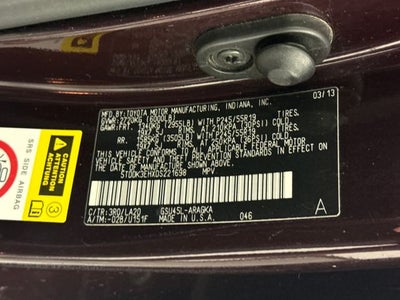 2013 Toyota Highlander Limited