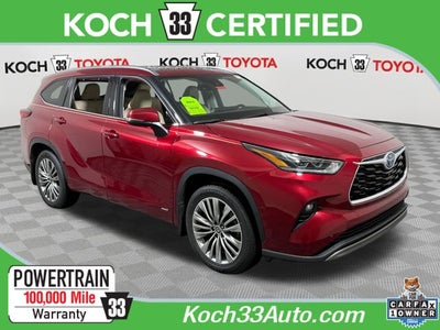 2022 Toyota Highlander Hybrid Platinum