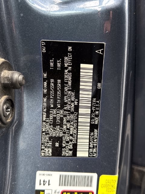 2017 Toyota Sienna LE 7 Passenger