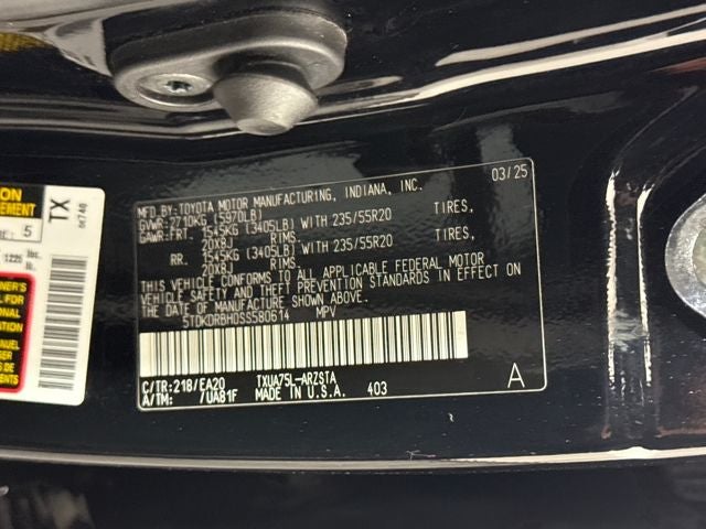 2025 Toyota Highlander XSE