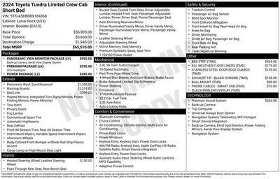 2024 Toyota Tundra Limited