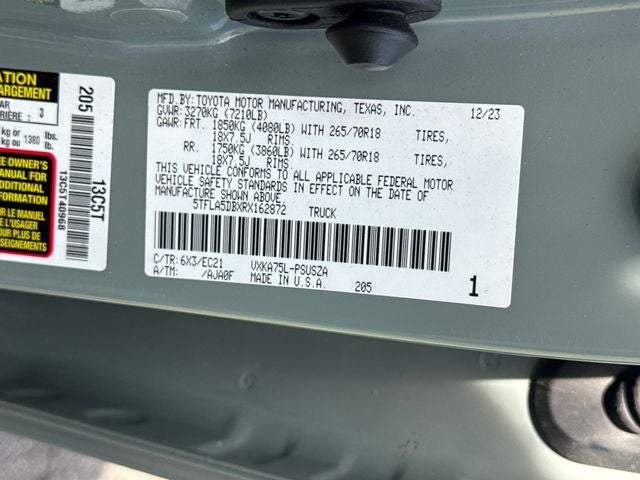 2024 Toyota Tundra SR5