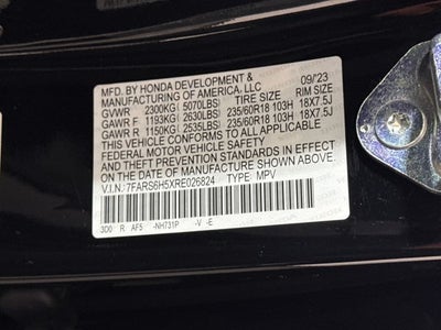 2024 Honda CR-V Hybrid Sport