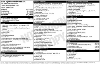 2023 Toyota Corolla Cross XLE