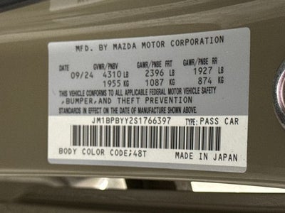 2025 Mazda Mazda3 2.5 Carbon Turbo