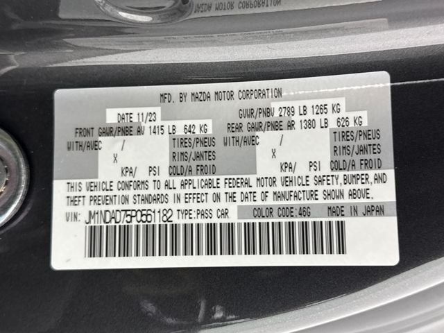 2023 Mazda Mazda MX-5 Miata Grand Touring