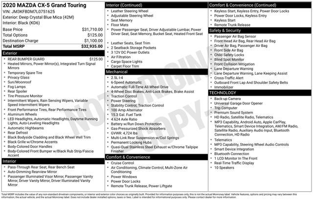 2020 Mazda Mazda CX-5 Grand Touring