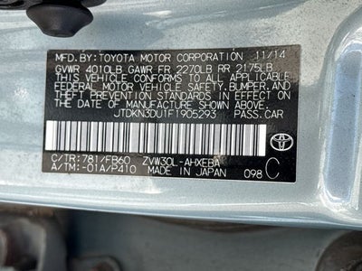 2015 Toyota Prius Three