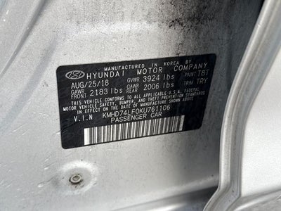 2019 Hyundai Elantra SE