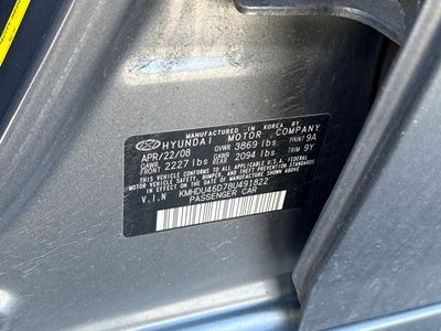 2008 Hyundai Elantra GLS