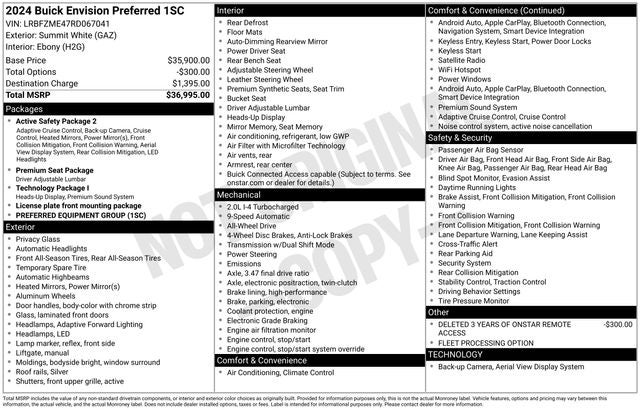 2024 Buick Envision Preferred