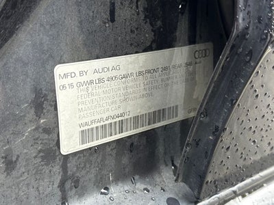2015 Audi A4 2.0T Premium Plus quattro
