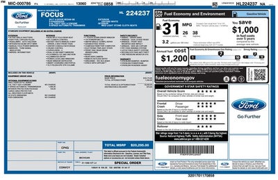 2017 Ford Focus SE