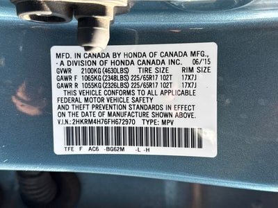 2015 Honda CR-V EX-L