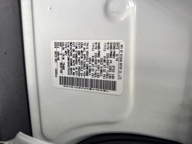 2019 Nissan Rogue SV