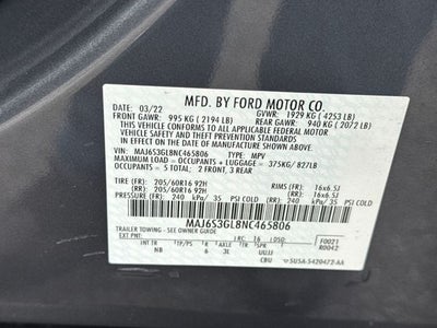 2022 Ford EcoSport SE