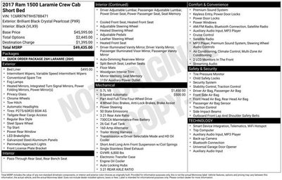 2017 RAM 1500 Laramie