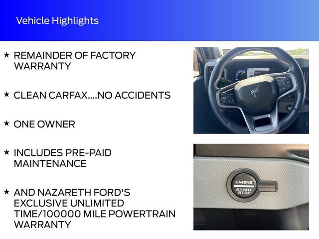 2022 Ford Bronco Big Bend