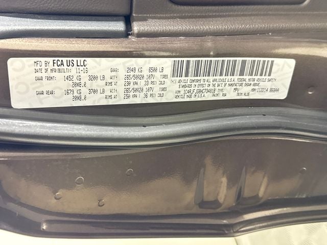 2017 Jeep Grand Cherokee Summit