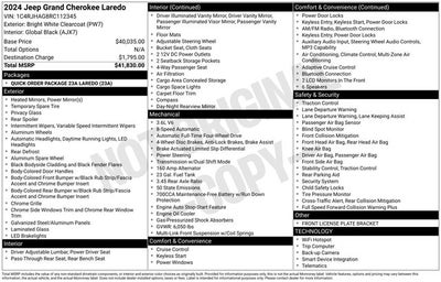 2024 Jeep Grand Cherokee Laredo