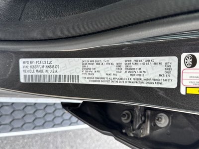 2022 RAM 1500 Laramie