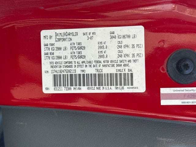 2007 Dodge Ram 1500 SLT