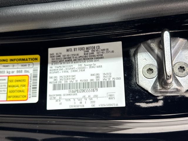 2019 Ford Mustang Shelby GT350