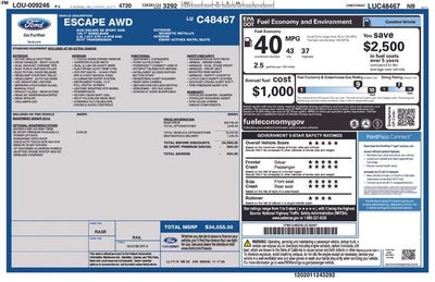 2020 Ford Escape SE Sport Hybrid