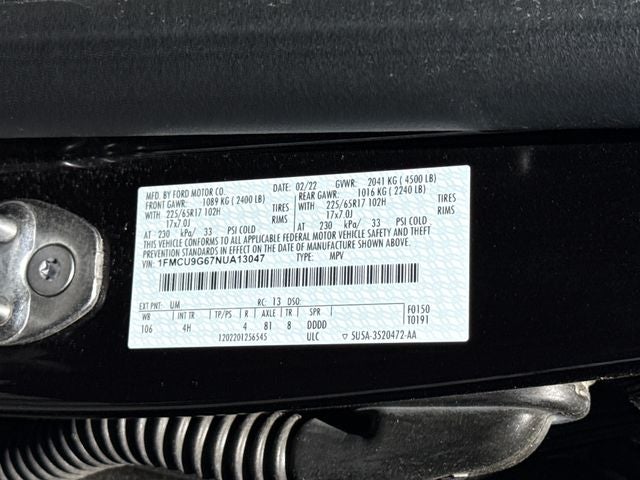 2022 Ford Escape SE