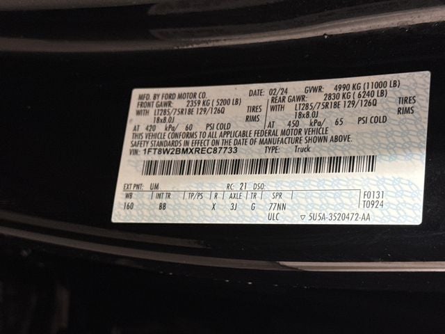 2024 Ford F-250SD Platinum