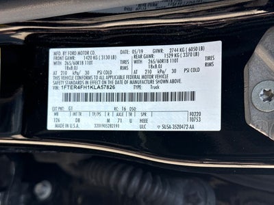 2019 Ford Ranger Lariat