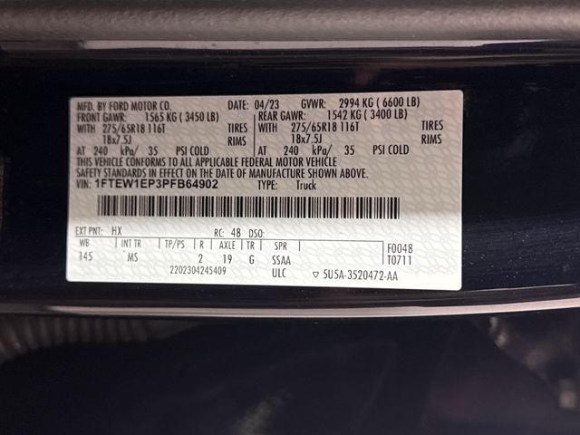 2023 Ford F-150 XLT