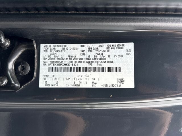 2017 Ford F-150 XL