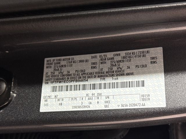 2023 Ford F-150 Lariat
