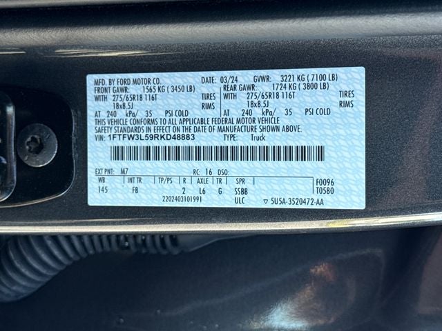 2024 Ford F-150 XLT