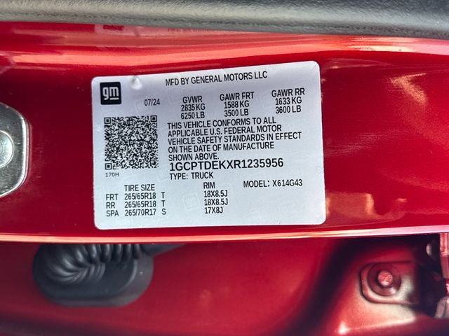 2024 Chevrolet Colorado Z71