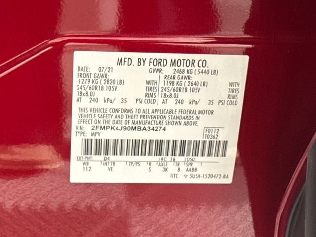 2021 Ford Edge SEL