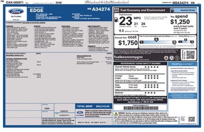 2021 Ford Edge SEL