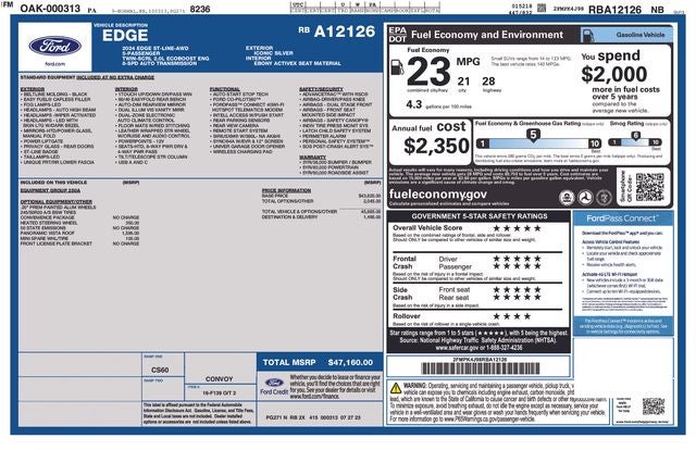 2024 Ford Edge ST Line